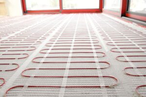 Underfloor heating mat