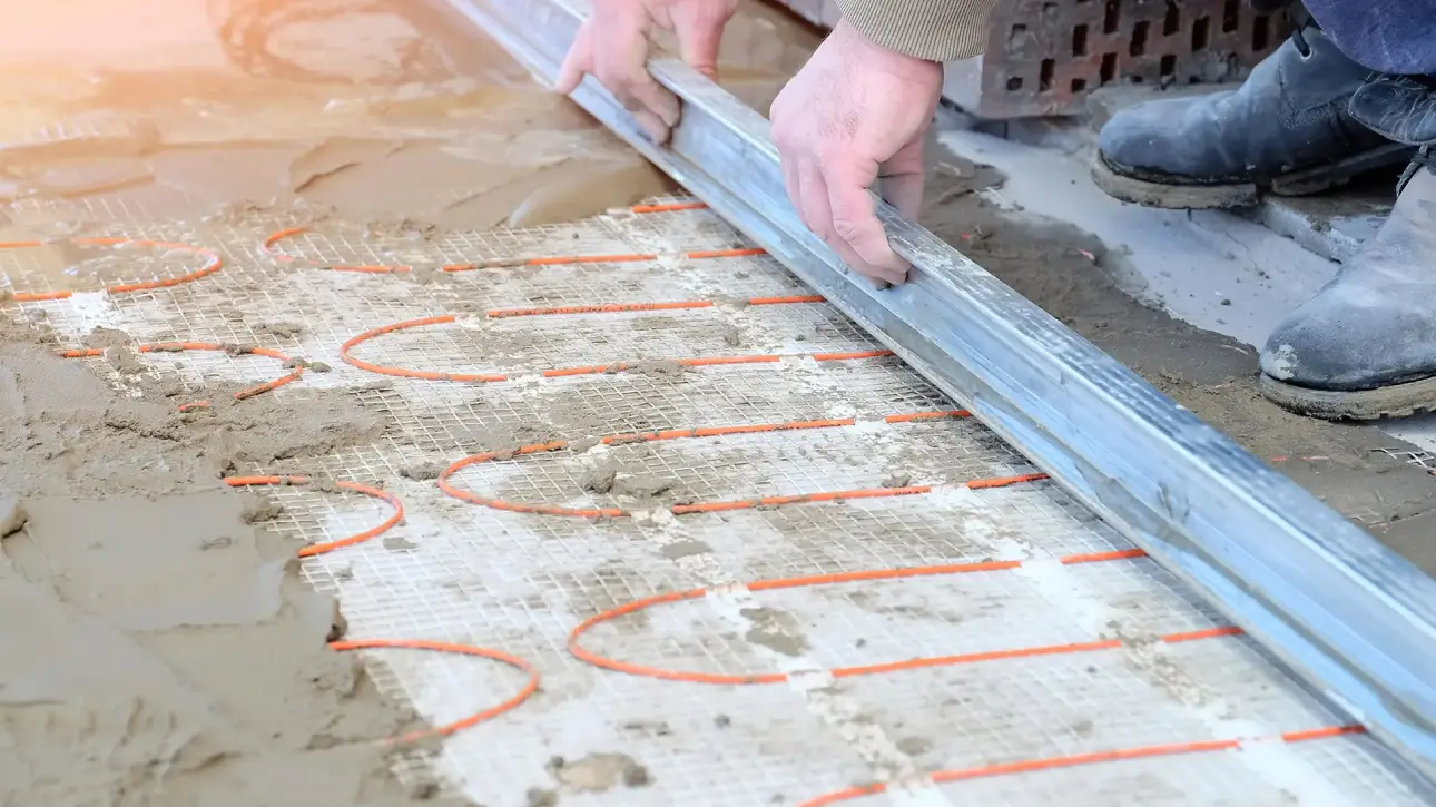 Floor Heating Installation