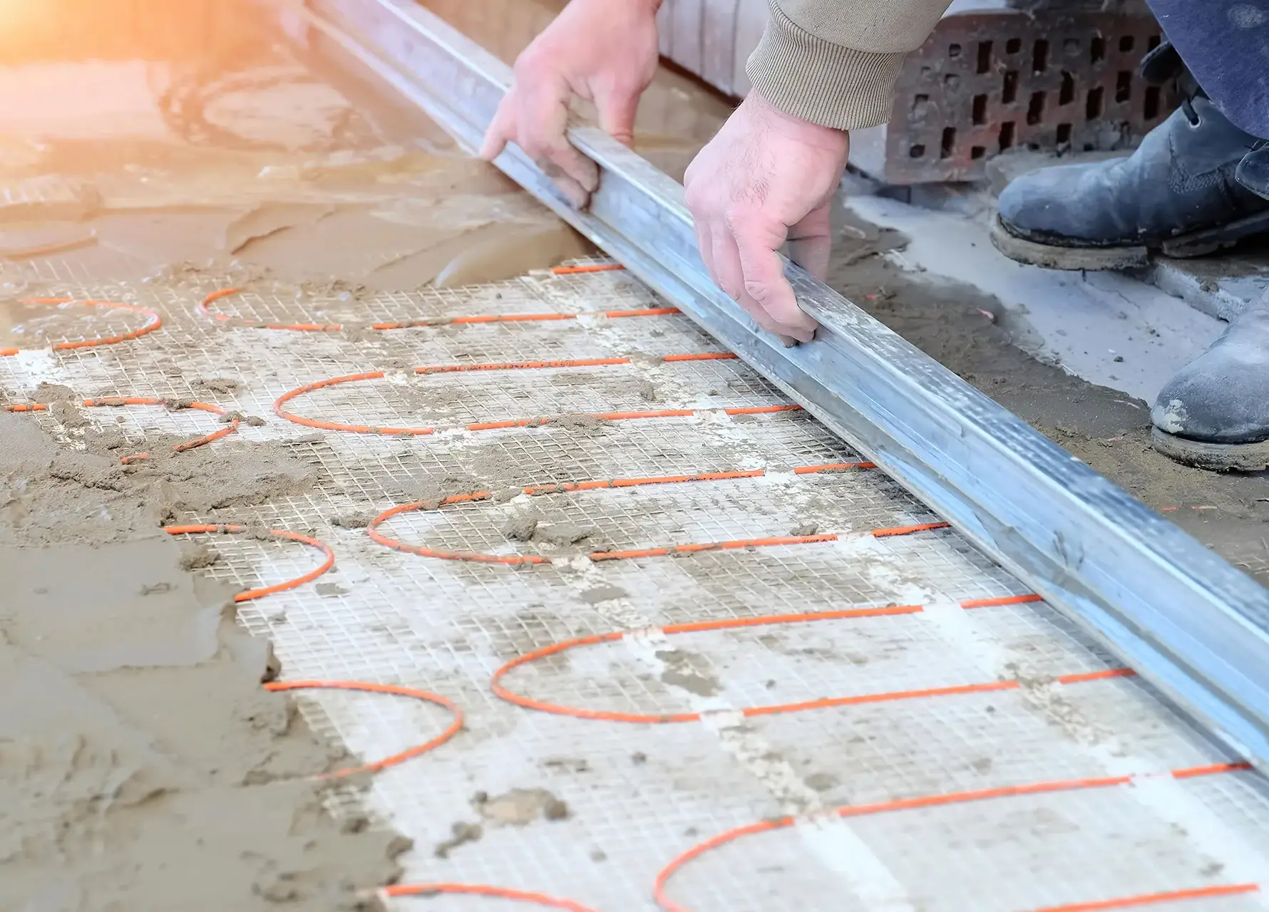 Floor Heating Installation