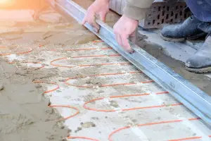 Floor Heating Installation