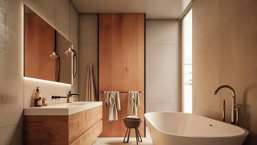 Hotwire Floor Heating in a bathroom