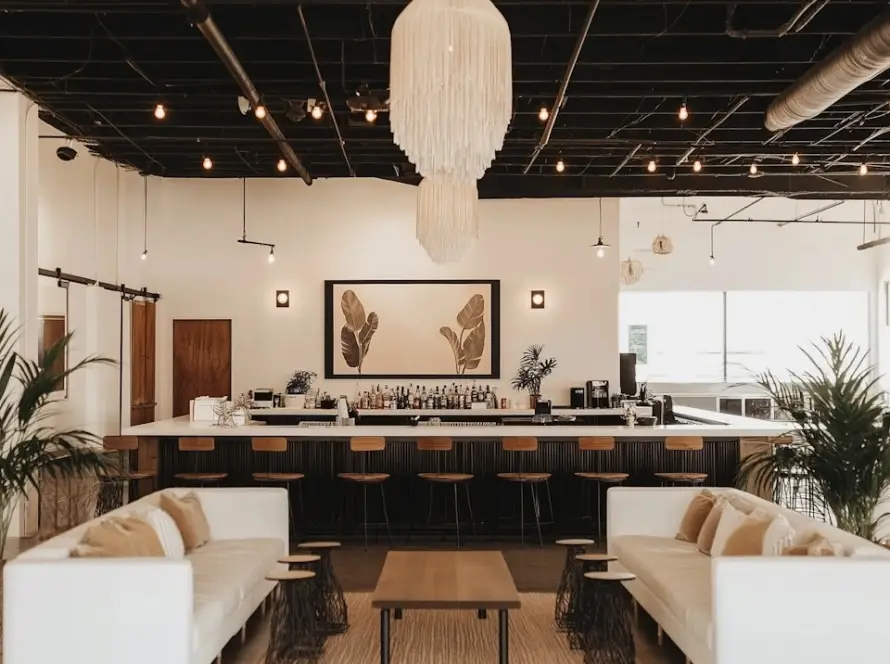 Underfloor heating installed beneath living room floor