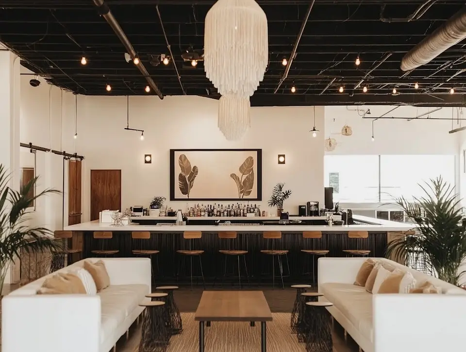 Underfloor heating installed beneath living room floor