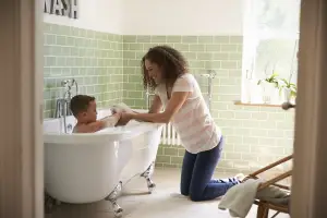 Hotwire In Screed Heating Mother and Son